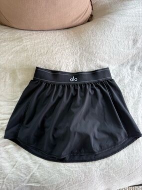 ALO Yoga Black Athletic Skirt